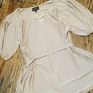 Never worn classic nude blouse